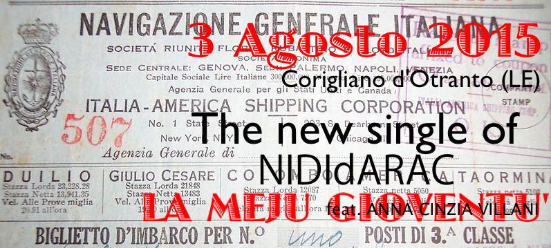 nididarac's tweet photo. Vi aspettiamo il 3/8/15 a Corigliano (LE),  NdT @TarantaTweet  per l'anteprima  La meju gioventù feat. A. C. Villani http://t.co/Vwj7LdeX7q
