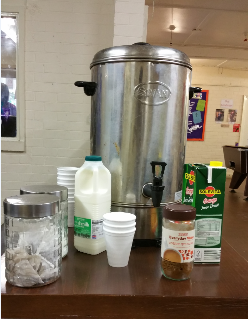 HomelessKitchen's tweet photo. The @HomelessKitchen is serving a hot meal and drinks today come along, please. http://t.co/QKvWwV4vbT