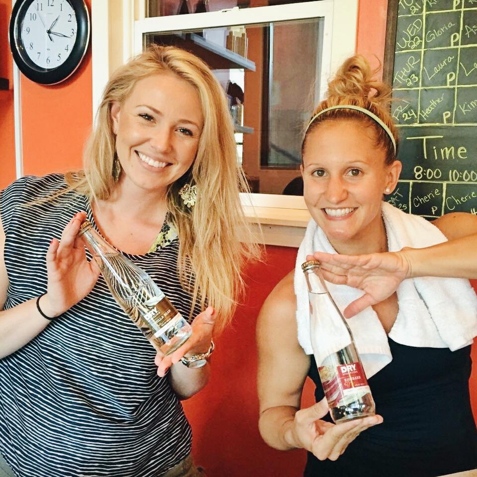 DRYSoda's tweet photo. Finding our zen during our #DRYDrop at @hotyogainc. #DRYSparkling http://t.co/2EIEOsS61O