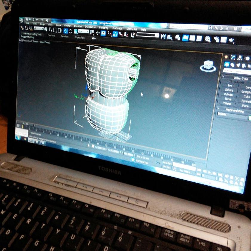 Masih WIP Project G!! Tahap pembuatan 3D!! Kita kerjasama dgn Jaliex yg keren bgt bikin 3D nya #SRDBDG