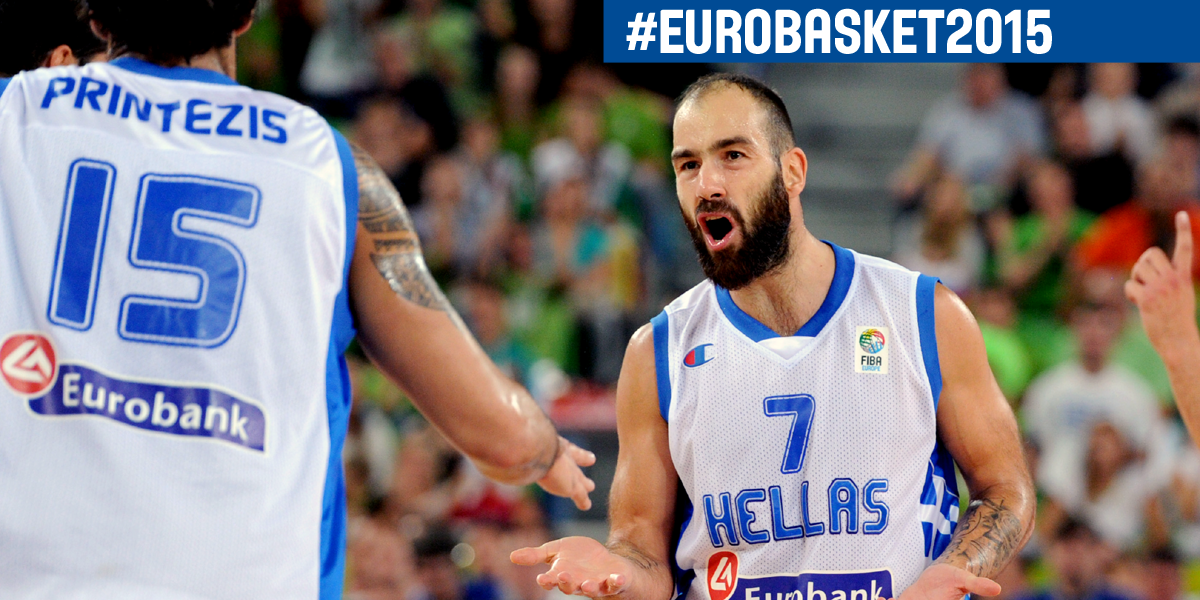 FIBA's tweet photo. Vassilis Spanoulis headlines Greek preliminary squad for #EuroBasket2015: http://t.co/83oS469nV6 @HellenicBF http://t.co/Pw7q50PMjB