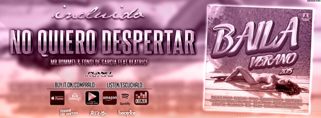 #BailaVerano2015 <a href="/planetamixrec/">Planeta Mix Records</a> <a href="/BeaMhyv/">BEATRICE</a> <a href="/OfficialRommel/">Mr. Rommel</a> 
►iTunes: goo.gl/6KrI1p