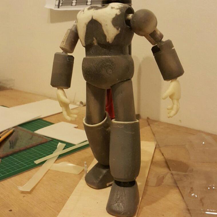 Ini masih belum jadi guys, tapi udah keren ya! Sendi nya kita pake Posmoarm by @derideri637 #SRDBDG