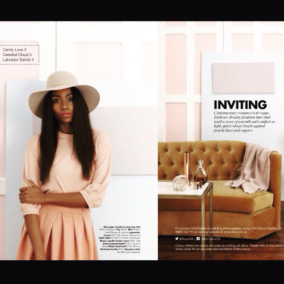 KINGDOM_CPT's tweet image. KINGDOM #hat in @elle_deco the perfect #winter #accessory.  #milliner #palette #nude #interiors #interiordesign