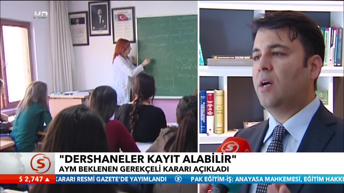 DailyNews_TR's tweet photo. DERSHANE KARARI
@AvukatKasap: Anayasa Mahkemesi "Eğitim öğretim anayasa ile güvence altına alınmış bir haktır" diyor http://t.co/GChMjNfHAL