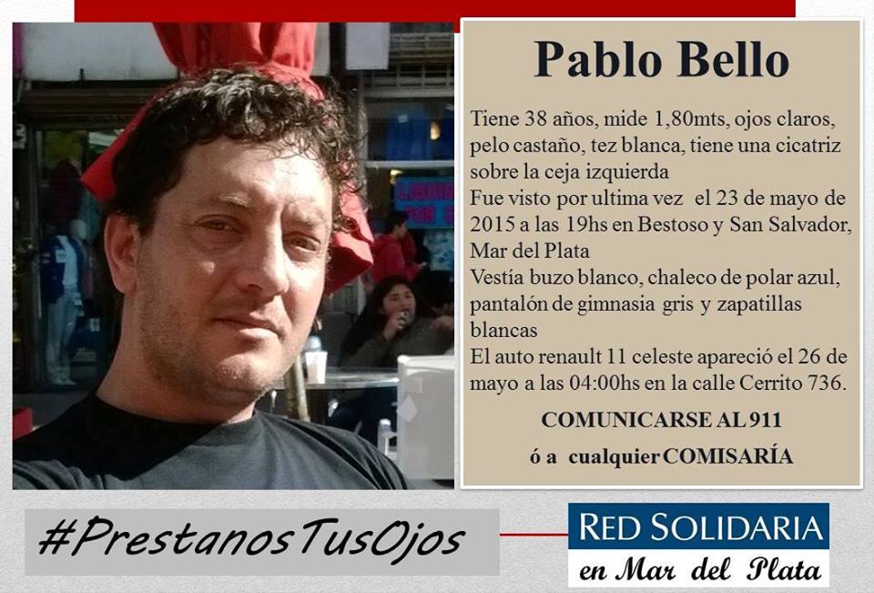 mlauritay's tweet photo. @marialauratv Seguimos buscando a Pablo Bello por favor RT http://t.co/JqErmkA3II