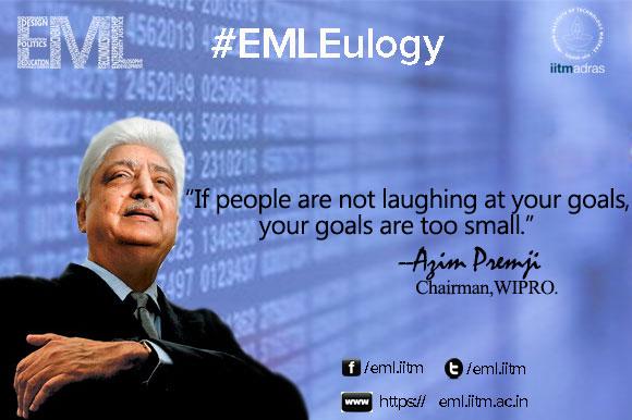 We wish Azim Premji a very happy birthday.
An inspirational quote by him: 
