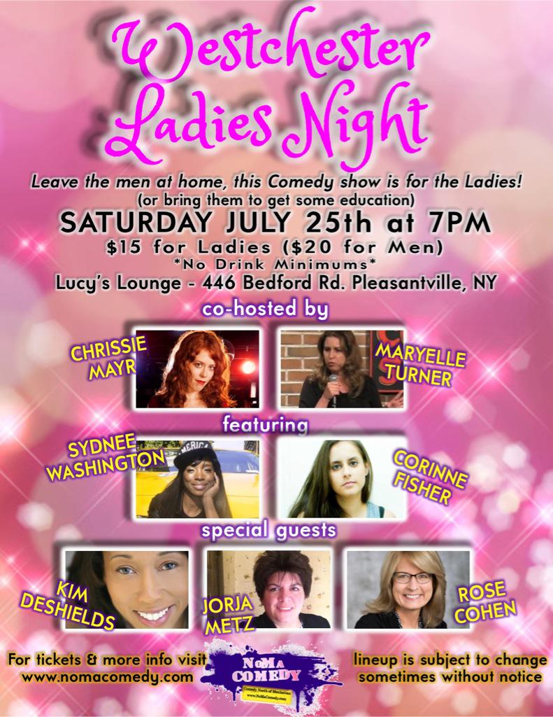 NoMaComedy's tweet photo. #FF stars of #Westchester Ladies Night @LucysMartiniBar: @ChrissieMayr @maryelleturner @PhilanthropyGal @Justsydnyc! http://t.co/KPk33VUIQF