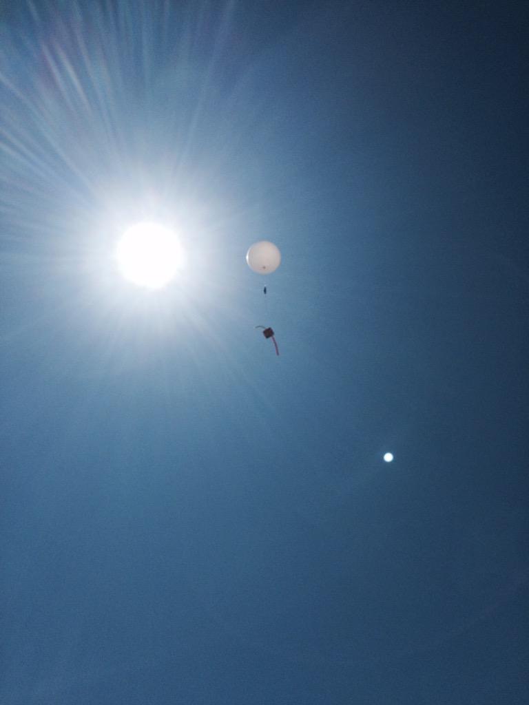 NasaNovas's tweet photo. And we're off! http://t.co/pD5wS2V5J2