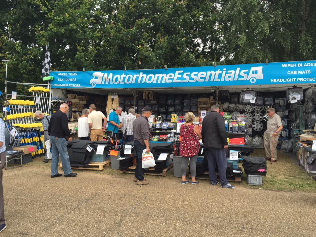 @WarnersShowgoer We are off to a good start at The Norfolk Motorhome Show! Forecast looking good, see us on Stand 65