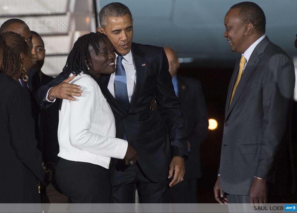 chriskirwa's tweet image. #TBT and Today Auma big Day. Never underestimate anyone ....you never know what plans God has for them #ObamaReturns