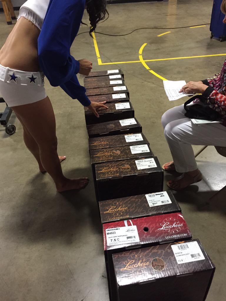 sexyGWgirls's tweet image. DCCheerleaders : Time to claim the Lucchese1883 boots!  #cheerleading #cheerleaders #cheerp…