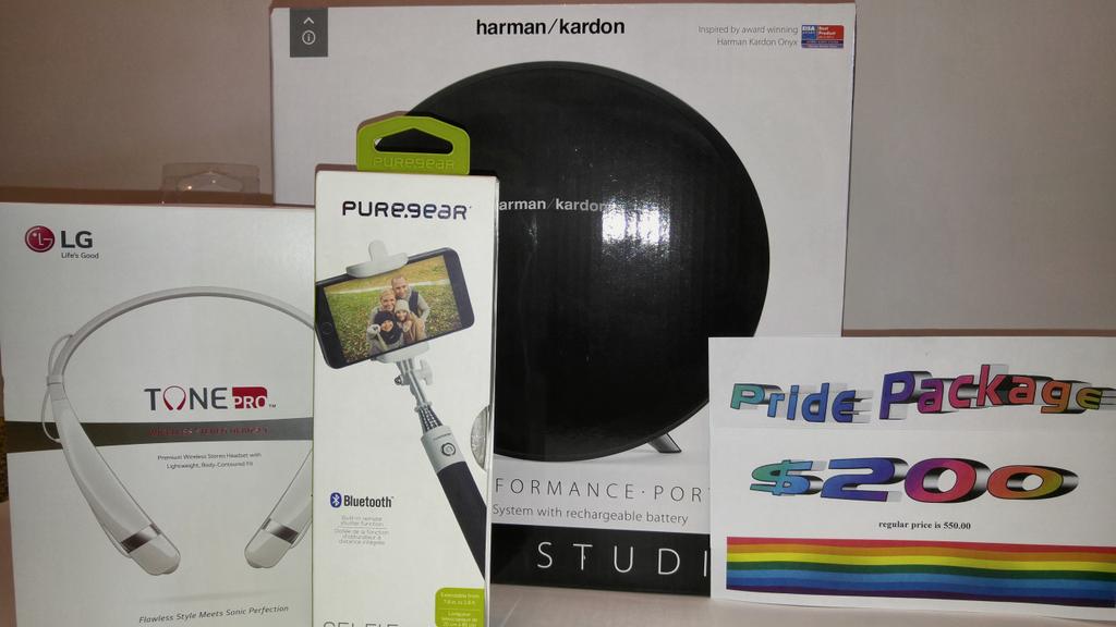 One of our awesome package deals available this wknd at #BaltimorePride! Enter to win a #Pebble watch! (thx @pebble!)