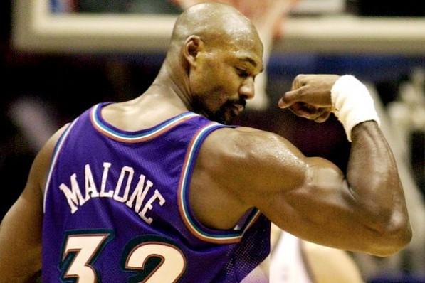Happy Birthday to \"The Mailman\" Karl Malone! Perhaps the best player to never win a ring. 