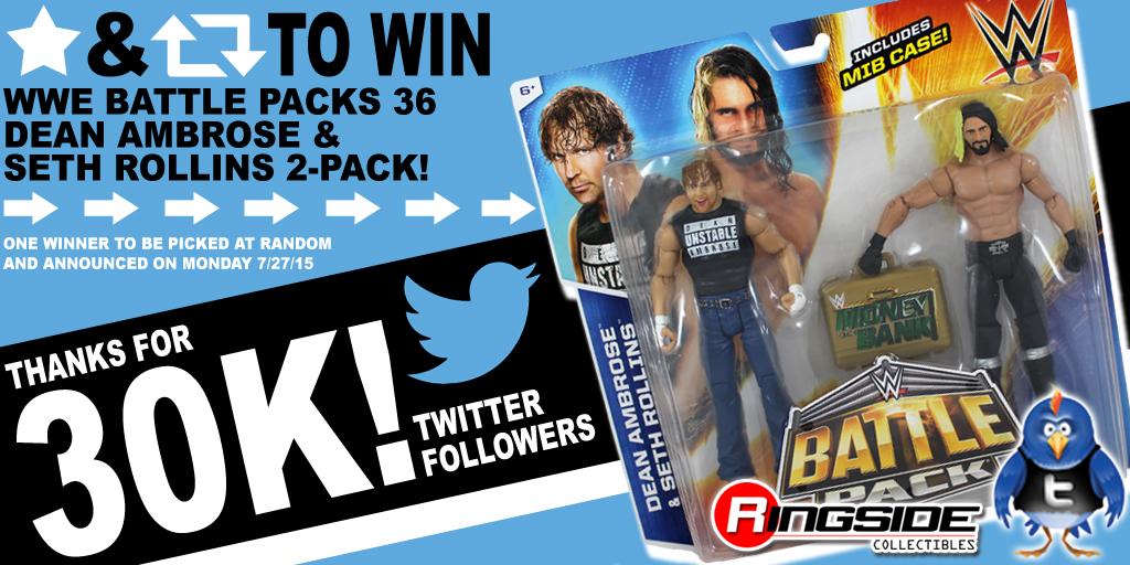 RingsideC's tweet image. Thanks for 30K! Favorite &amp;amp; Retweet THIS TWEET to enter to win #Mattel #WWE BP 36 #DeanAmbrose &amp;amp; #SethRollins! #RSC30K