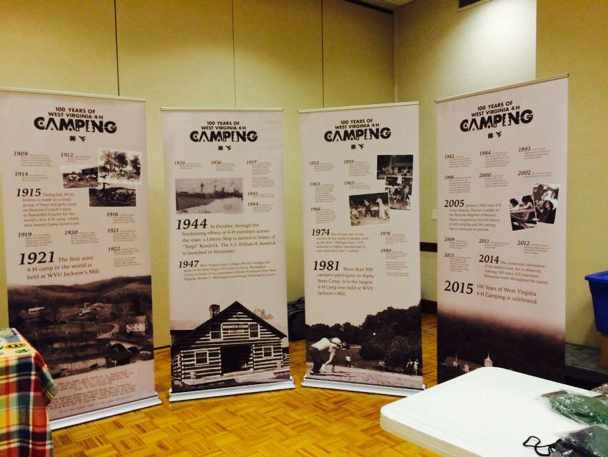 WVUExtension's tweet image. The #State4HDays historic walk-through features 4-H artifacts dating back to the 1920s. #WV4H #HowHow