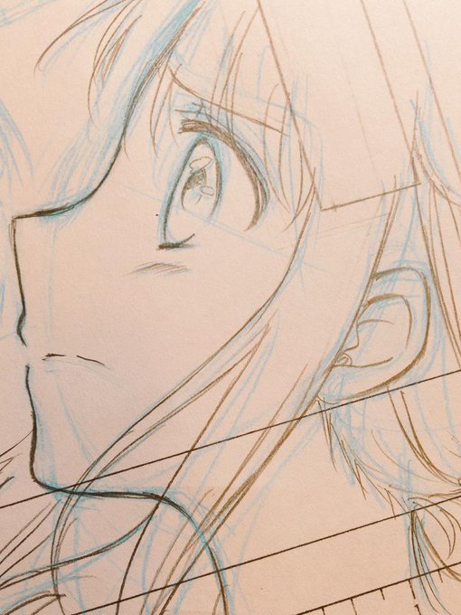 横顔のtwitterイラスト検索結果 古い順