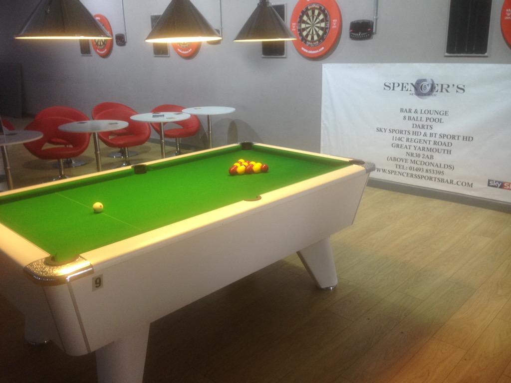 spenyssportsbar's tweet photo. ARENA ALL SET FOR EXHIBITION TOMORROW 🎱 http://t.co/rDglD7s8wu