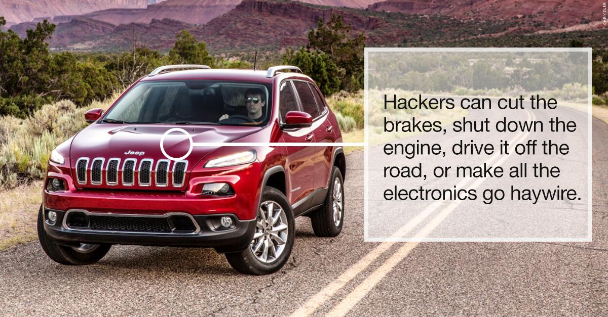 cnntech's tweet image. Chrysler recalls 1.4 million hackable cars.
@DavidGoldmanCNN reports:
money.cnn.com/2015/07/24/tec…