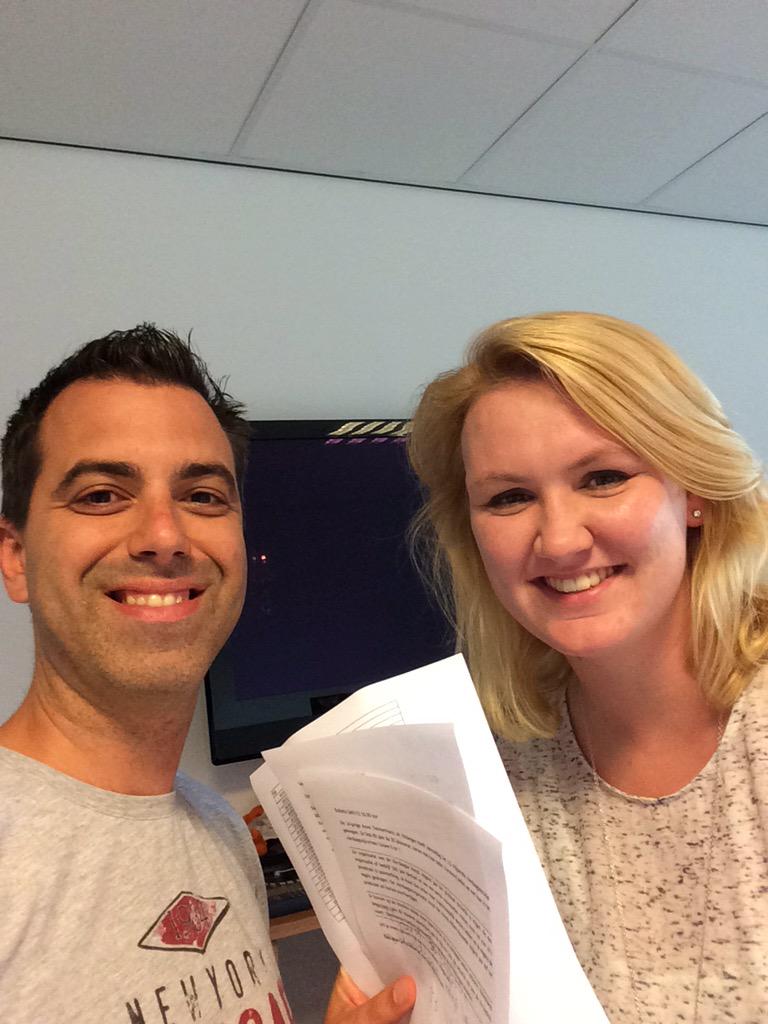mauricedemandt's tweet photo. We zijn er klaar voor! De laatste keer het 4daagse Journaal voor 2015 @4DRTV http://t.co/NgZonQYcE4