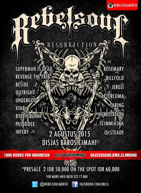WARS_OFFICIAL's tweet photo. Jangan lupa merapat dan bawa buku layak pakai utk kita sumbangkan nanti yaaaa , utk info cek @rebelsoulmerch \vls/ http://t.co/jl15vBVpYy