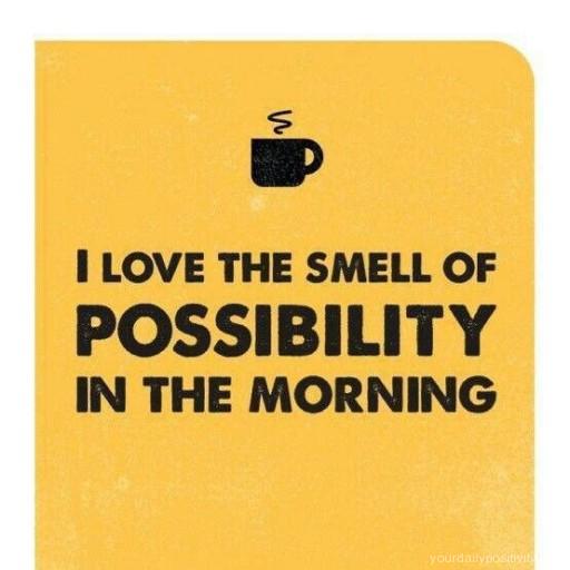 dekebridges's tweet image. Seize the day.. but first, grab a a cup!
#coffee
"I love the smell of opportunity.."