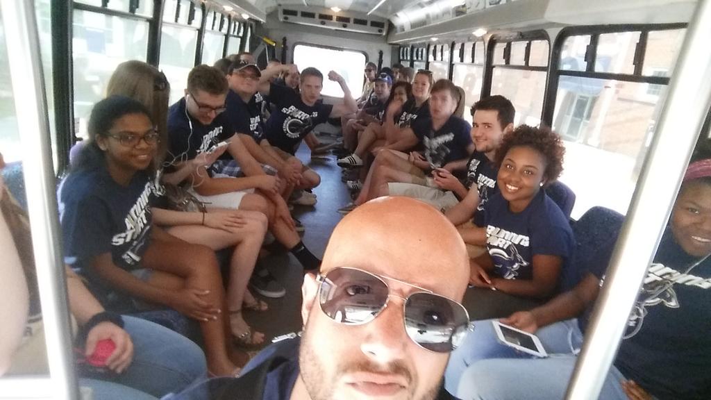 DanielDNilsson's tweet photo. Where we going with the #rssb15 students this time? @UASuccess http://t.co/t45H71SJ3i