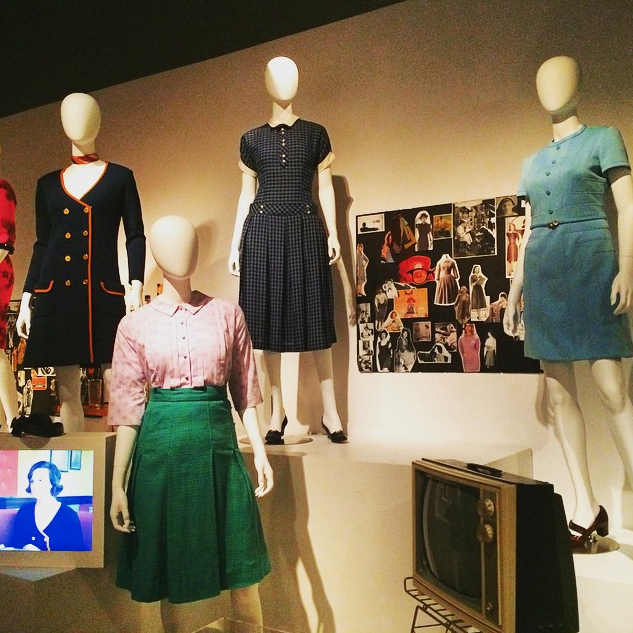 Happy Birthday, Elisabeth Moss! Peggy lovers can chart her character\s style transformation at our exhibit! 
