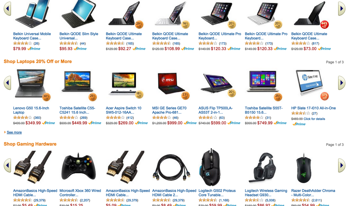 AmazonTC's tweet image. Big deals on computers &amp;amp; accessories!

amzn.to/1CZnwUr