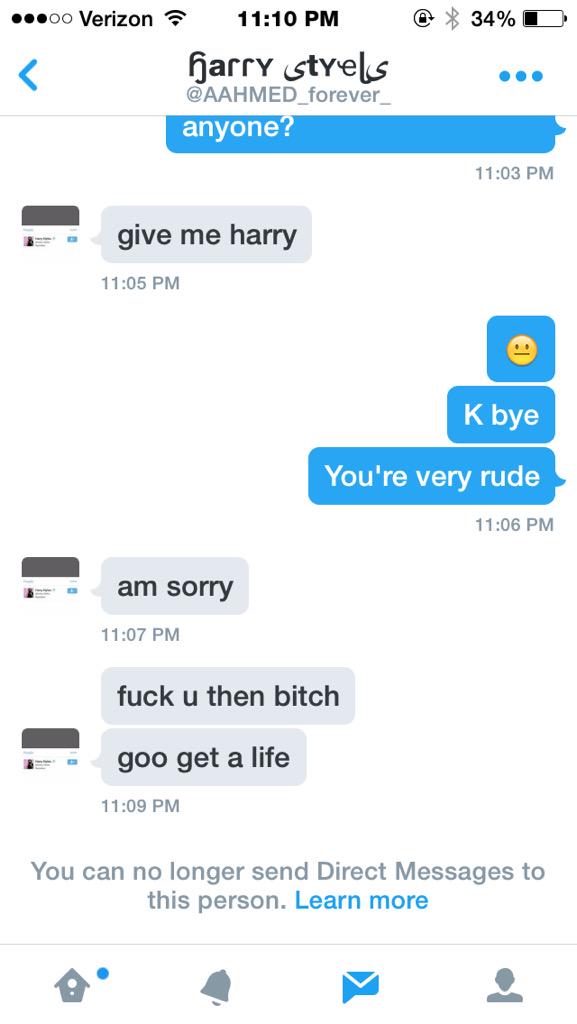 CautionFeels's tweet photo. Go block and report @AAHMED_forever_ and I'll give you free so DMs 😋( post proof) http://t.co/2NK99Id2vv