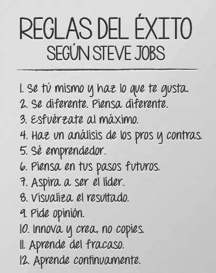 Reglas del Éxito -Según Steve Jobs- blogmesi.com.ar/2015/07/24/reg… #Reglas #la3 #la10 #la12 #nuestrasfavoritas <a href="/MesiHosting/">Hosting de Argentina</a>