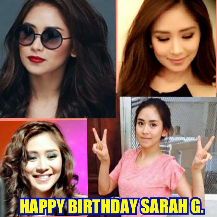 Andaaaaaahhhiiiiyyyaaaaayyyyy will always love you!!!
Happy Birthday Sarah Geronimo 