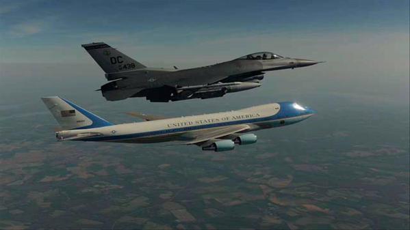 US President <a href="/BarackObama/">Barack Obama</a> touches down in #Nairobi for the @GES2015Kenya Summit; to be received by <a href="/UKenyatta/">Uhuru Kenyatta</a>