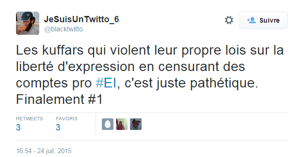 AbouZilleur_'s tweet photo. 1 jihadiste qui t'explique la liberté d'expression, c comme le renard qui te dit ton poulailler n'est pas aux normes http://t.co/Oj3oy1jkyf