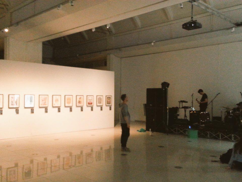 RAWSCHAC's tweet photo. Soundcheck! @tramlines Millenium gallery. Catch the collective at 20:30! #newmusic #sheffield #Tramlines2015 http://t.co/5g8mKLsSCI