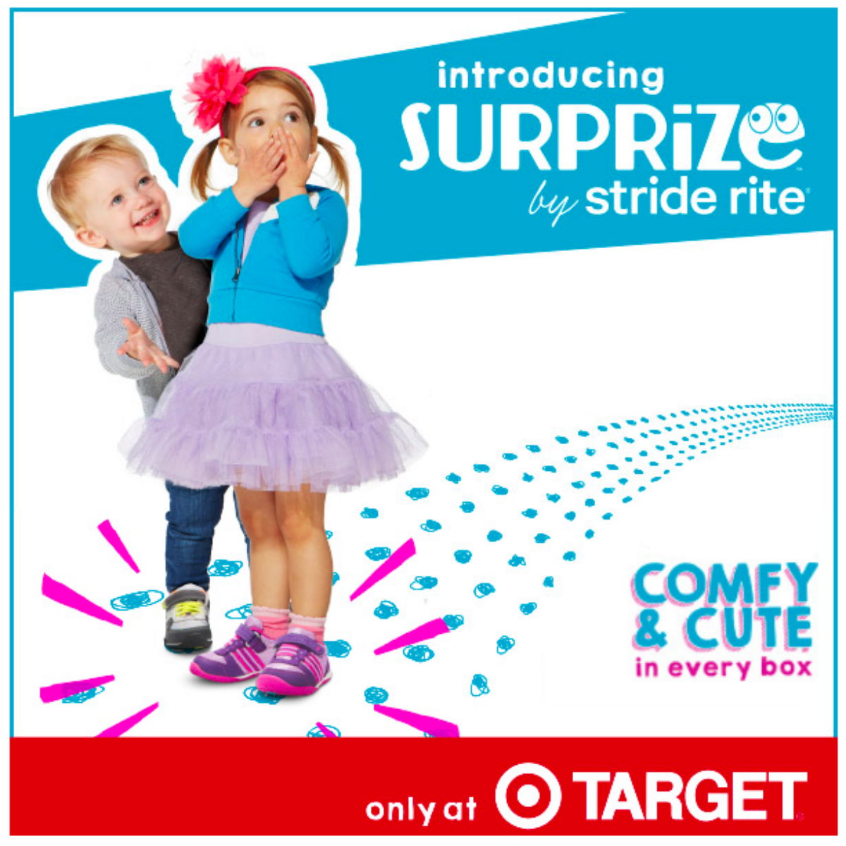 striderite's tweet photo. Surprize shoes feature our signature comfort, fit &amp; durability Available now only @Target http://t.co/6k45Gu7ayd http://t.co/kIfwSCwO13