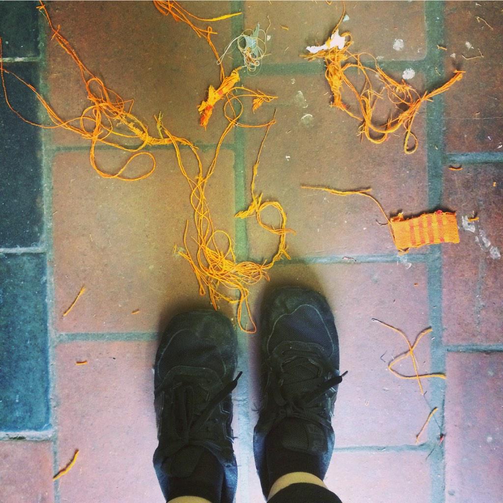 StudioUpUK's tweet image. Another orange day in the studio.