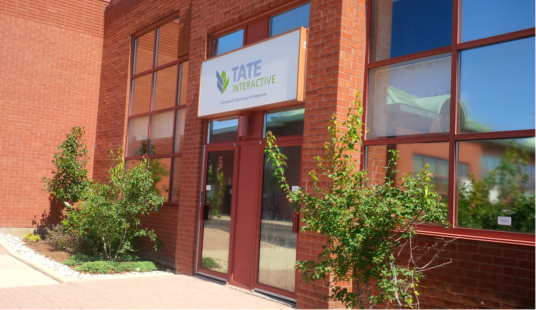 TATEGroupCo's tweet photo. It's official! Tate Interactive expanded into a new #BurlOnt office! #HamOnt #TateThat http://t.co/QfcvfgrApF