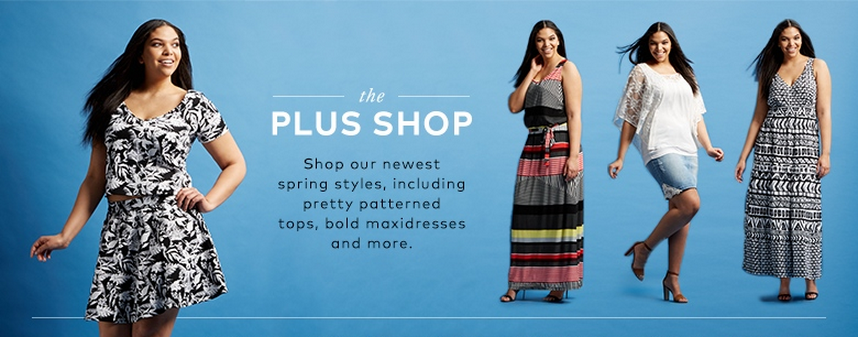 hudsonsbay's tweet photo. The latest spring & summer styles, at your fingertips: http://t.co/kpyG1P0zvM. #ThePlusShop http://t.co/qNX23tIDNd