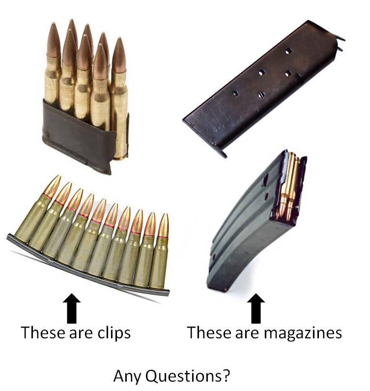 hpjohn1's tweet photo. @BuckSexton Hasan clip vs. magazine #ItDoesMakeaDifference http://t.co/v5b3vzSlDG