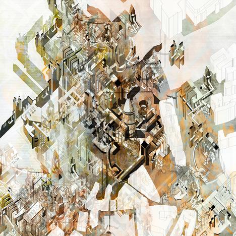 London's financial district reimagined as a disorientating labyrinth: dezeen.com/?p=741284 #architecture