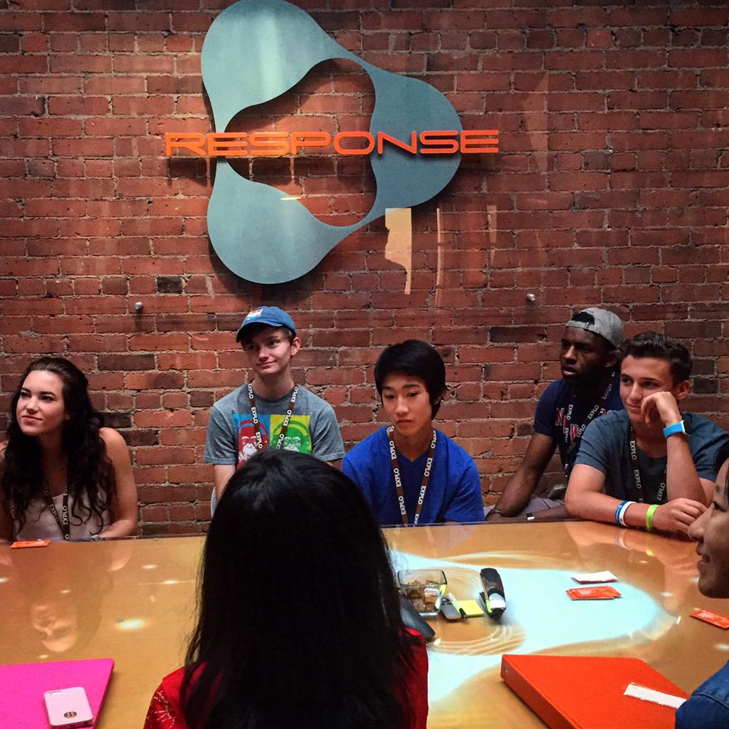 EXPLOLive's tweet photo. #ExploMarketing students visit @response, a New Haven-based advertising agency. #Explo2015 http://t.co/DXVL0xgDvX