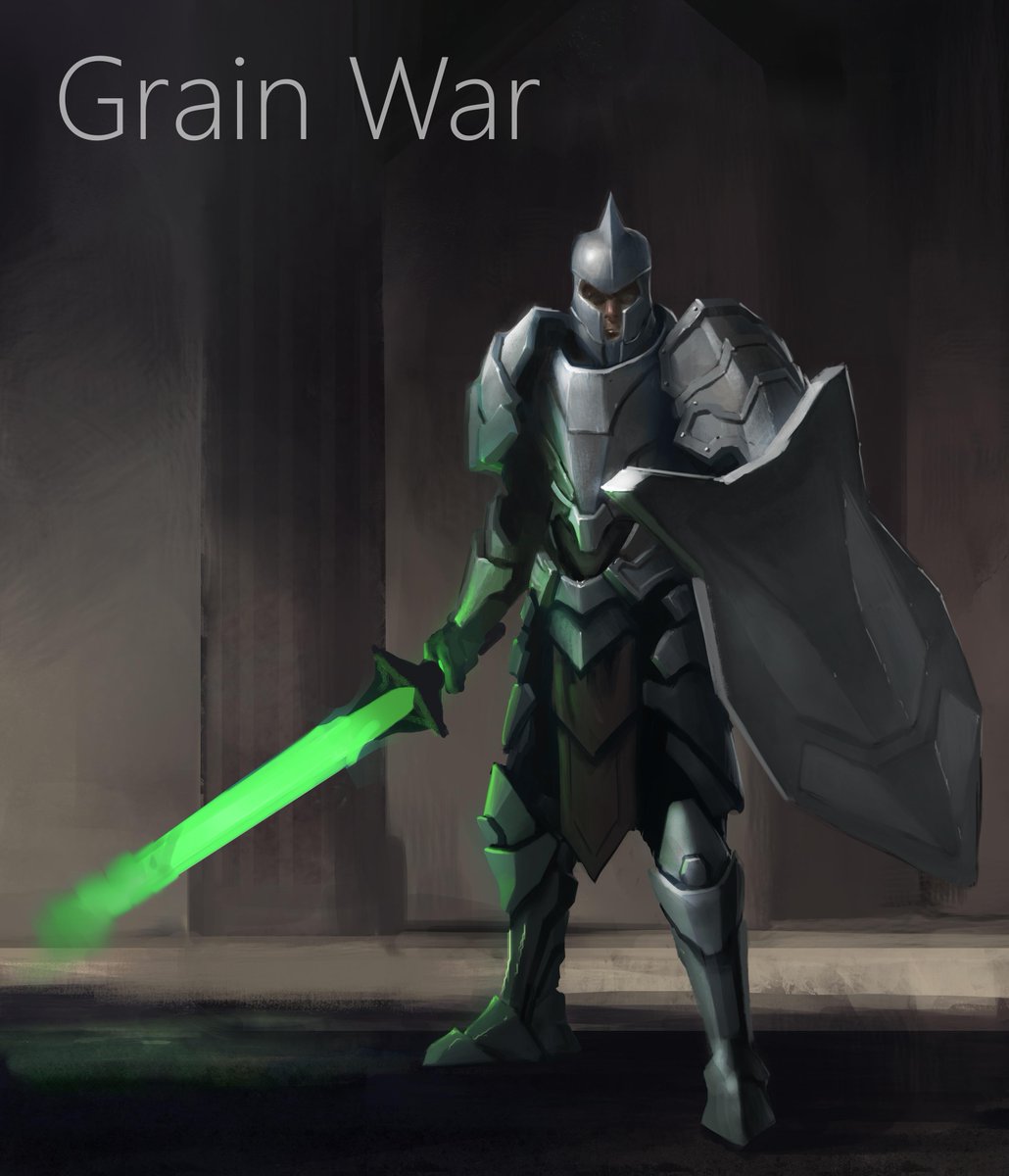 uheartbeast's tweet photo. I paid a professional concept artist to do some work for Grain War. What do you guys think? #grainwar http://t.co/cr67xRJLTq