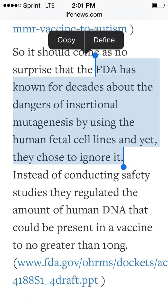 WakeTheFlockUp6's tweet image. Study Links Autism to Vaccines Made W/ Cells Fr Aborted Babies lifenews.com/2014/09/09/stu…
#pp #PlannedParenthood #FireFDA