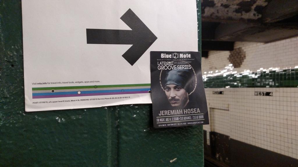 Earthdriver's tweet image. Jeremiah Hosea @BlueNote 3 weeks from today!! #Earthdriver #BlueNote #August 14th