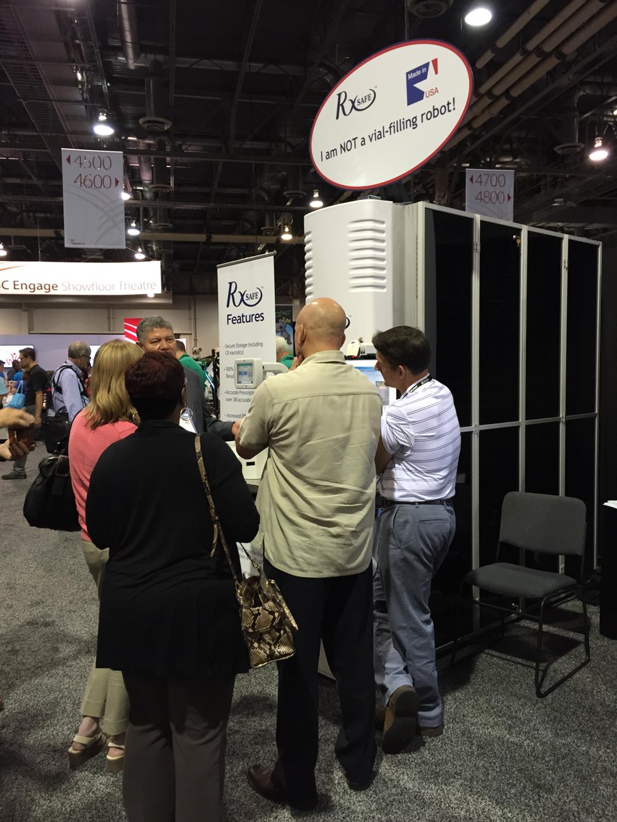RxSafe's tweet photo. Day 2 at #RBCWin ... check out our cutting-edge #adherence packaging RxASP 600 and the RxSafe 1800 in booth 4650! http://t.co/ukoe5sxPfs