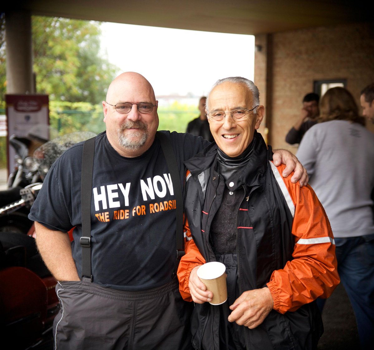 RallyForVita's tweet image. Our riders come in all ages. Mr. Domenico Binette is 83 years young &amp;amp; still riding. #Rally4Vita2015 #ridesaferidehard