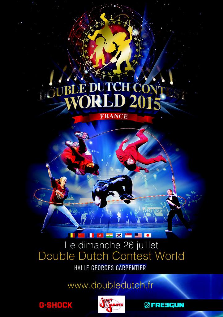 ALLinDanceCrew's tweet photo. @ALLinDanceCrew​ en show guest au #DoubleDutchContestWorld ce dim 26/07 à
La Halle Georges Carpentier 75013 Paris http://t.co/vsjY5qaDsg