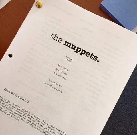 TheMuppets's tweet image. The pilot has landed! The first table read for @TheMuppetsABC is underway! Why don't we get things started?