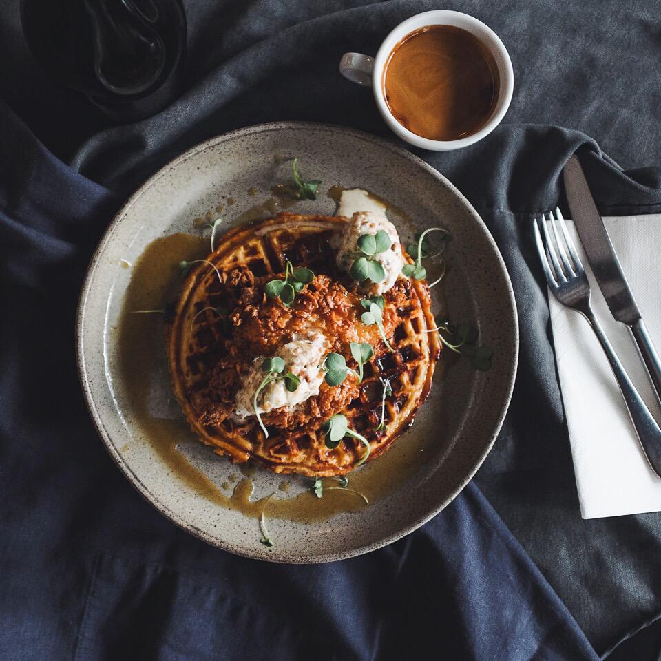 You said ice-cream and fried chicken would never go. We are up to prove you wrong.
Check out our waffle special.